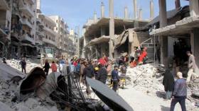 17 قتيلاً في انفجار بمدينة جسر الشغور السورية