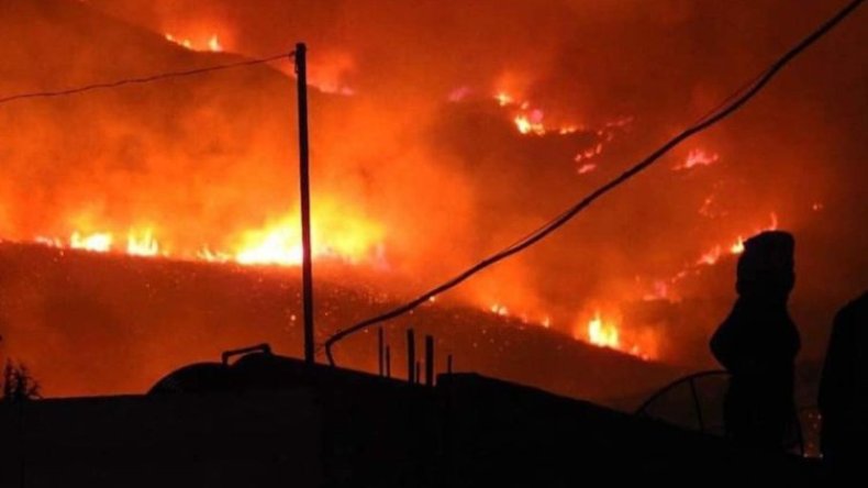حرائق غير مسبوقة في سوريا (فيديو)