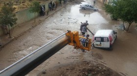 قتيل وخسائر معتبرة جراء سيول في تبسة