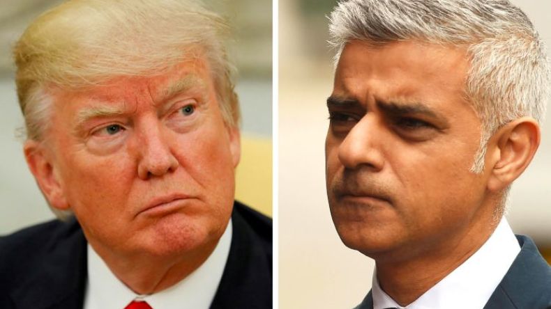 ترامب يهاجم رئيس بلدية لندن مجدداً