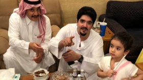 أول ظهور للأمير عبد العزيز بن فهد