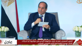 السيسي يلوّح بالتدخل العسكري المباشر في ليبيا