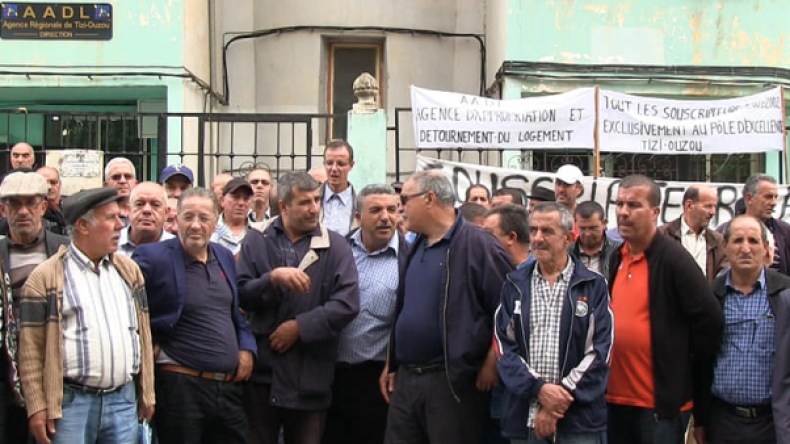 مكتتبو عدل “1” يعتصمون بتيزي وزو