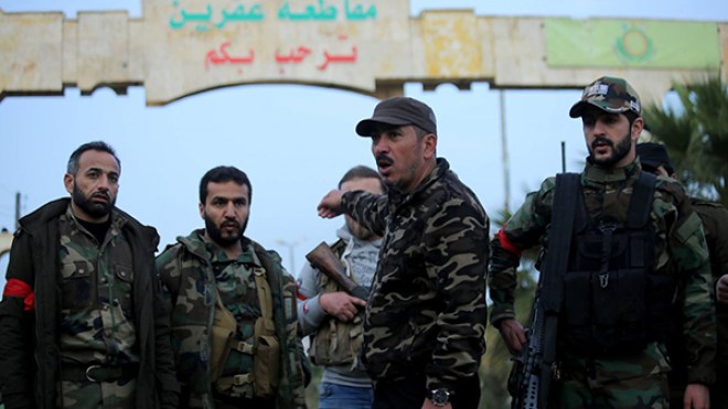 الجيش التركي يسيطر على مدينة عفرين