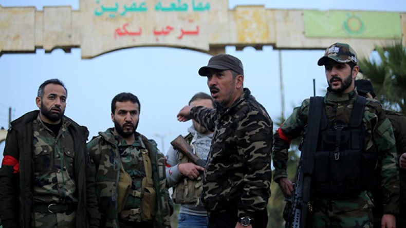 الجيش التركي يسيطر على مدينة عفرين