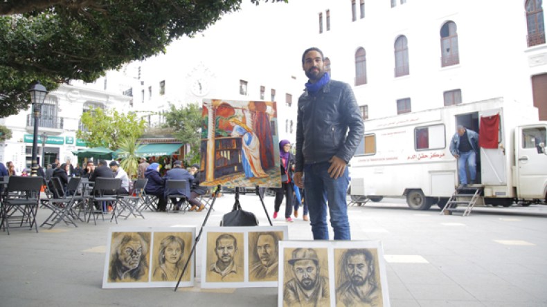 اخترت الشارع فضاء للإبداع