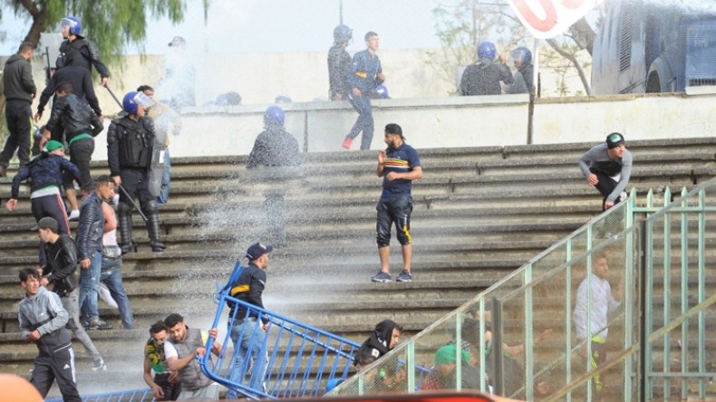  حبس 8 مناصرين في أحداث لقاء “الكناري” و”العميد”