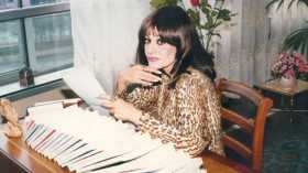 الكاتبة السورية الشهيرة غادة السمّان في الجزائر