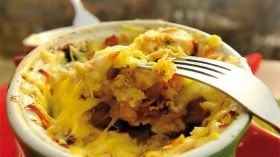 غراتان بالدجاج