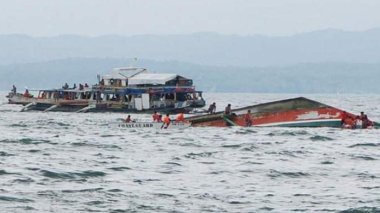 Coast Guards Rescued A Spanish Crew From Sunken Ship In Bejaia Port