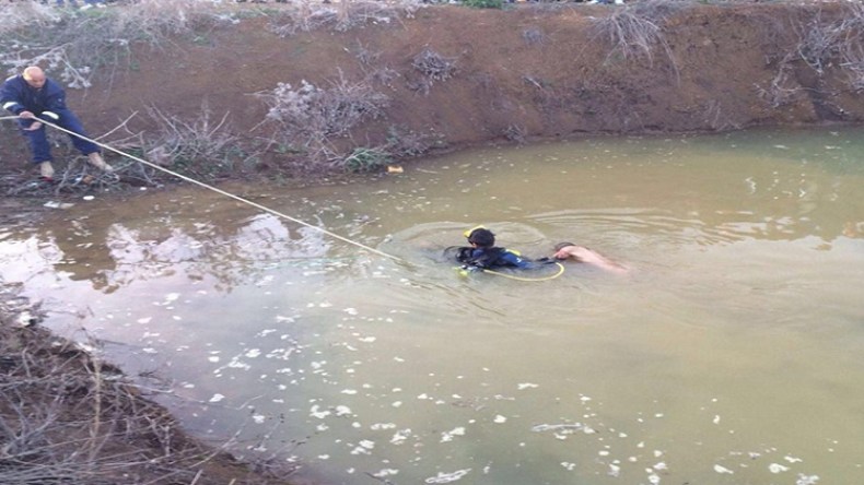 انتشال جثة طفل غرق في بركة مائية ببير اغبالو بالبويرة
