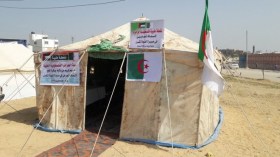 مستشفى جزائري لإسعاف جرحى غزة