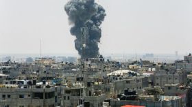 شهيد فلسطيني في قصف للاحتلال جنوبي قطاع غزة