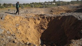 طائرات الاحتلال تقصف موقعاً لحماس في غزة