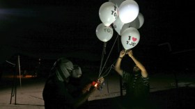 ابتكار فلسطيني لإزعاج المستوطنين قرب حدود غزة