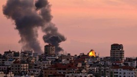 الاحتلال يشن سلسلة غارات على غزة