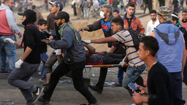 استشهاد أربعة فلسطينيين في غزة