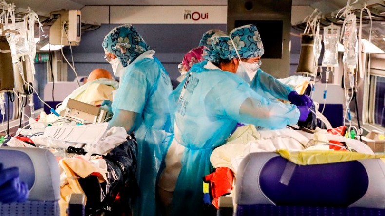 ارتفاع كبير لحصيلة قتلى كورونا في فرنسا