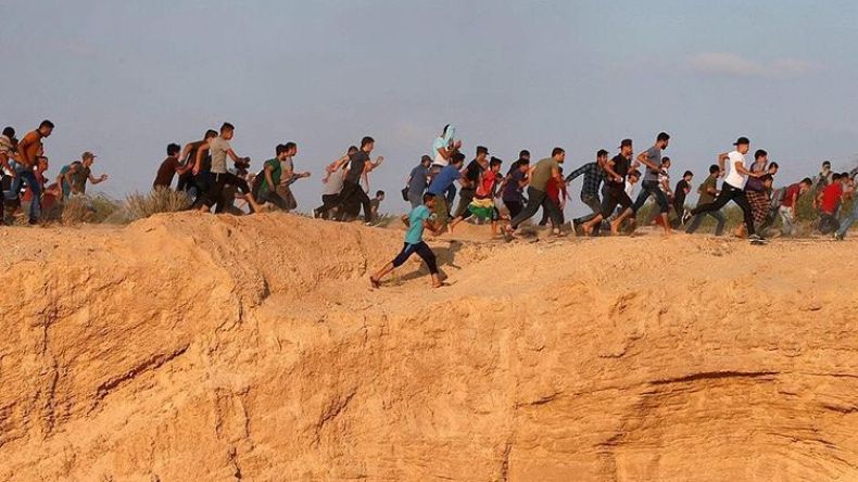 شهيدان فلسطينيان في غارة إسرائيلية قرب غزة