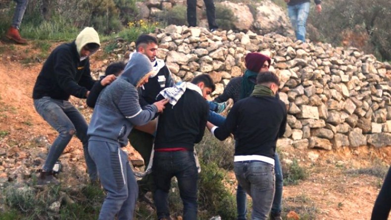 استشهاد فلسطيني وإصابة 112 شمالي الضفة (فيديو)