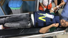 إصابة مصور التلفزيون الجزائري في غزة