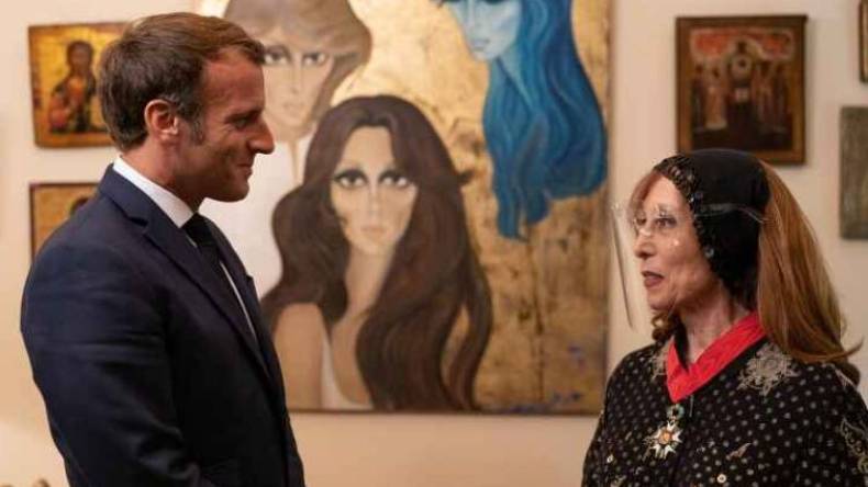 فيروز… بيروت وماكرون