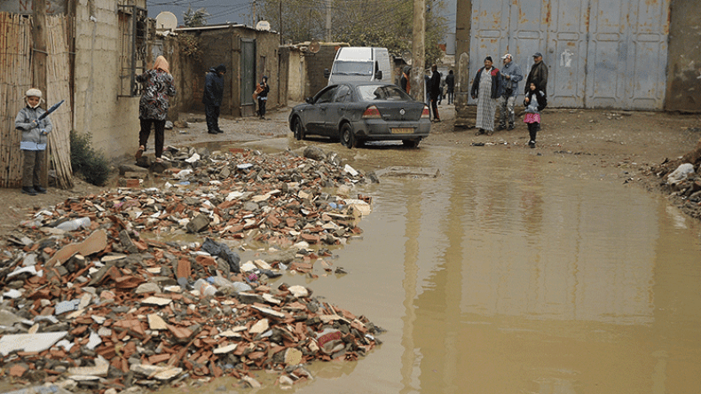 فيضان وادي الرمانة يطارد سكان أولاد بوعبان بالمسيلة