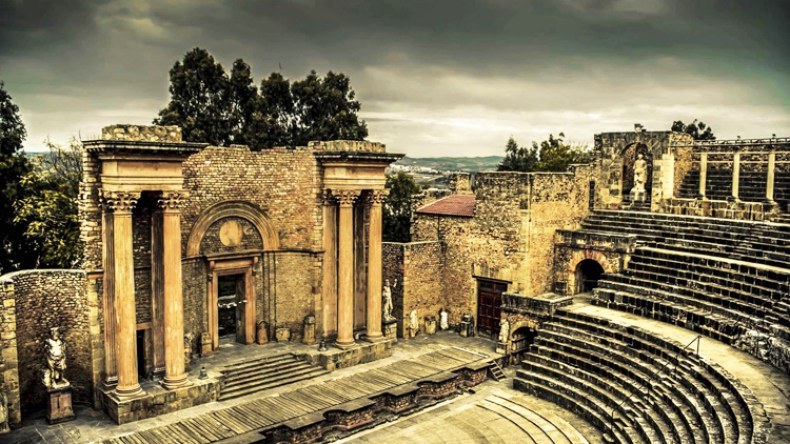 المسرح الروماني بقالمة.. جوهرة حافظت على أسرارها على مدار العصور