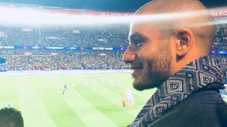 “قديورة” تابع مباراة لقب البطولة الفرنسية في المدرجات