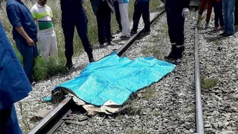 قطار يدهس شابا ويقطعه إلى قسمين بقسنطينة