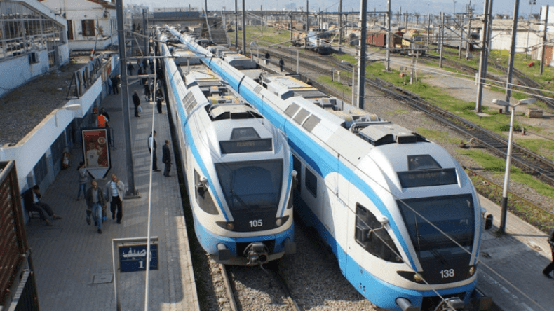 توقف مؤقت لنقل السكك الحديدية بين العاصمة وقسنطينة
