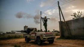 قوات الوفاق تسيطر على مدينتين غربي طرابلس