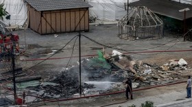 حريق في موقع تصوير “قيامة أرطغرل”.. صدفة أم مكيدة ؟!