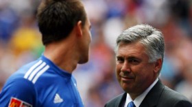 أنشيلوتي يوجه رسالة لتيري بعد اعتزاله