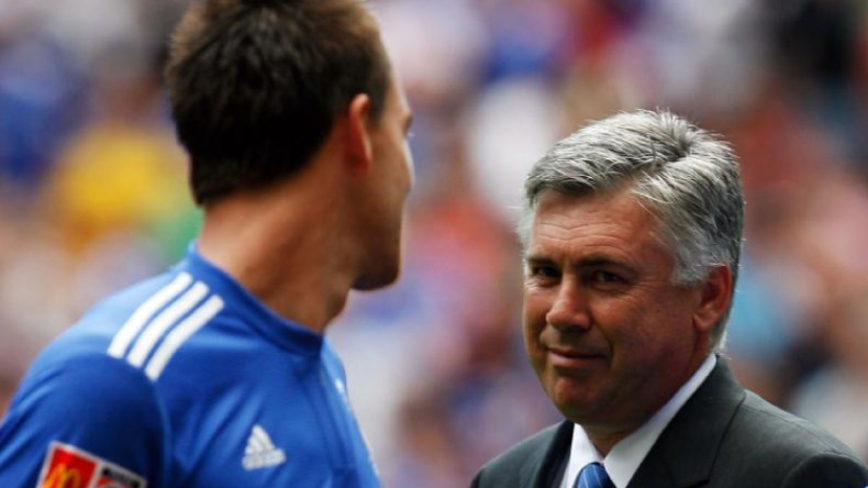 أنشيلوتي يوجه رسالة لتيري بعد اعتزاله