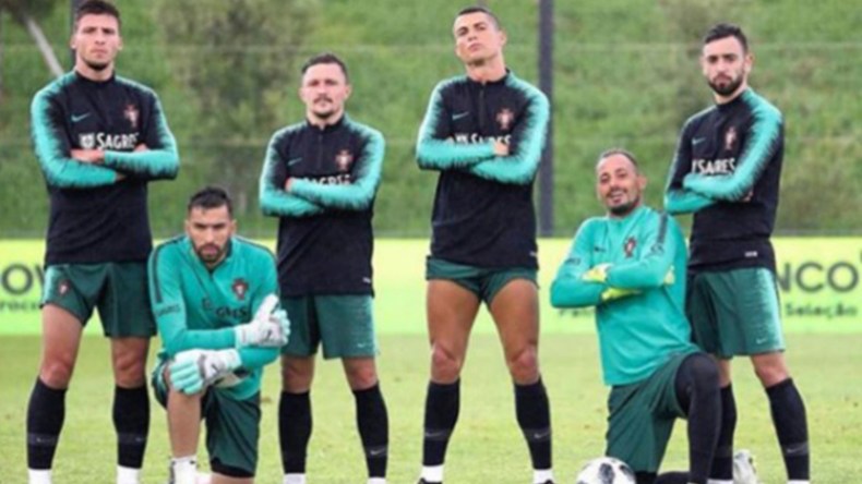 هذا هو رونالدو قبيل مواجهة الجزائر