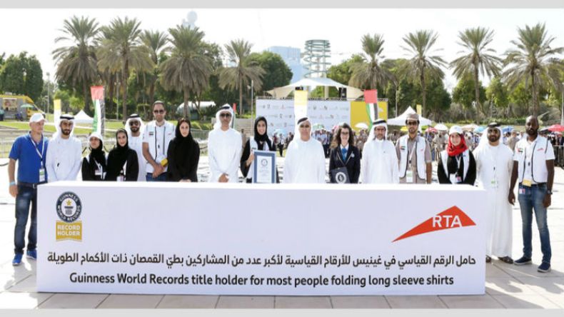 دبي تحقق رقماً في غينيس بمبادرة “كسوة خير”