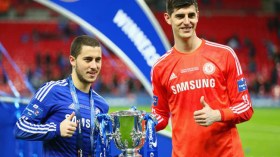 كورتوا يريد هازارد معه في الريال