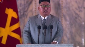 كيم جونغ أون يبكي ويعتذر لشعبه