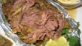 لحم مفور بالخضر