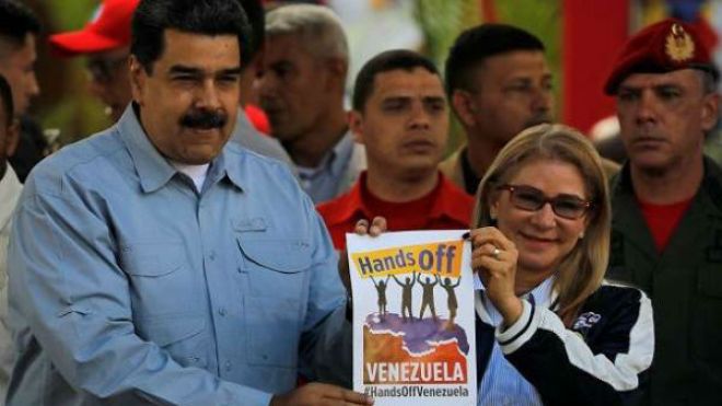 هذا ما فعله مادورو وزوجته لمنع ترامب من التدخل في شؤون البلاد؟