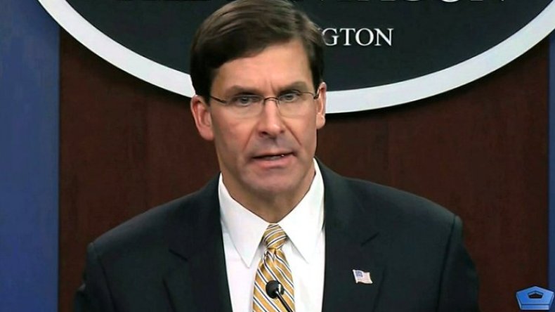 وضع وزير الدفاع الأمريكي في الحجر الصحي