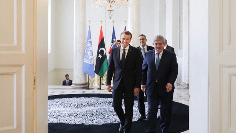 ماكرون يستقبل أويحيى بقصر الإيليزي