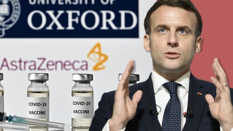 ماكرون ينتقد لقاح أسترازينيكا بشدة