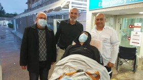 شاهد الاحتلال يفرج عن الأسير الفلسطيني ماهر الأخرس