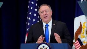 بومبيو: أيادي روسيا والصين ملطخة بالدماء