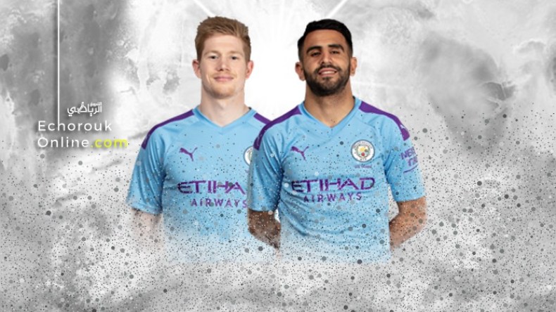 محرز يتفوق على دوبروين ويتوج بجائزة لاعب الشهر