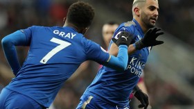 محرز يسجل هدفه الـ11 في “البريمر ليغ”