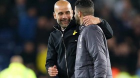 غوارديولا يضع محرز أول هدف له في الميركاتو الصيفي