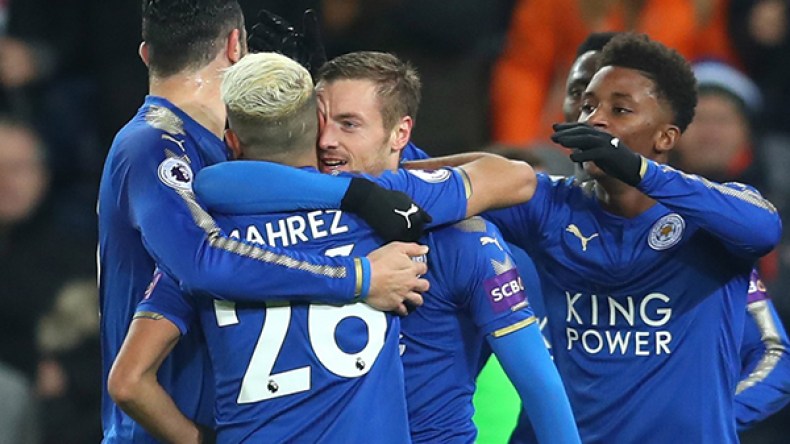 محرز ينهي الموسم بهدف وتمريرتين لفاردي